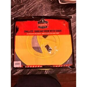 Ergodyne Chill Its 6660 Universal Hard Hat Brim Sun Shade with Neck Flap